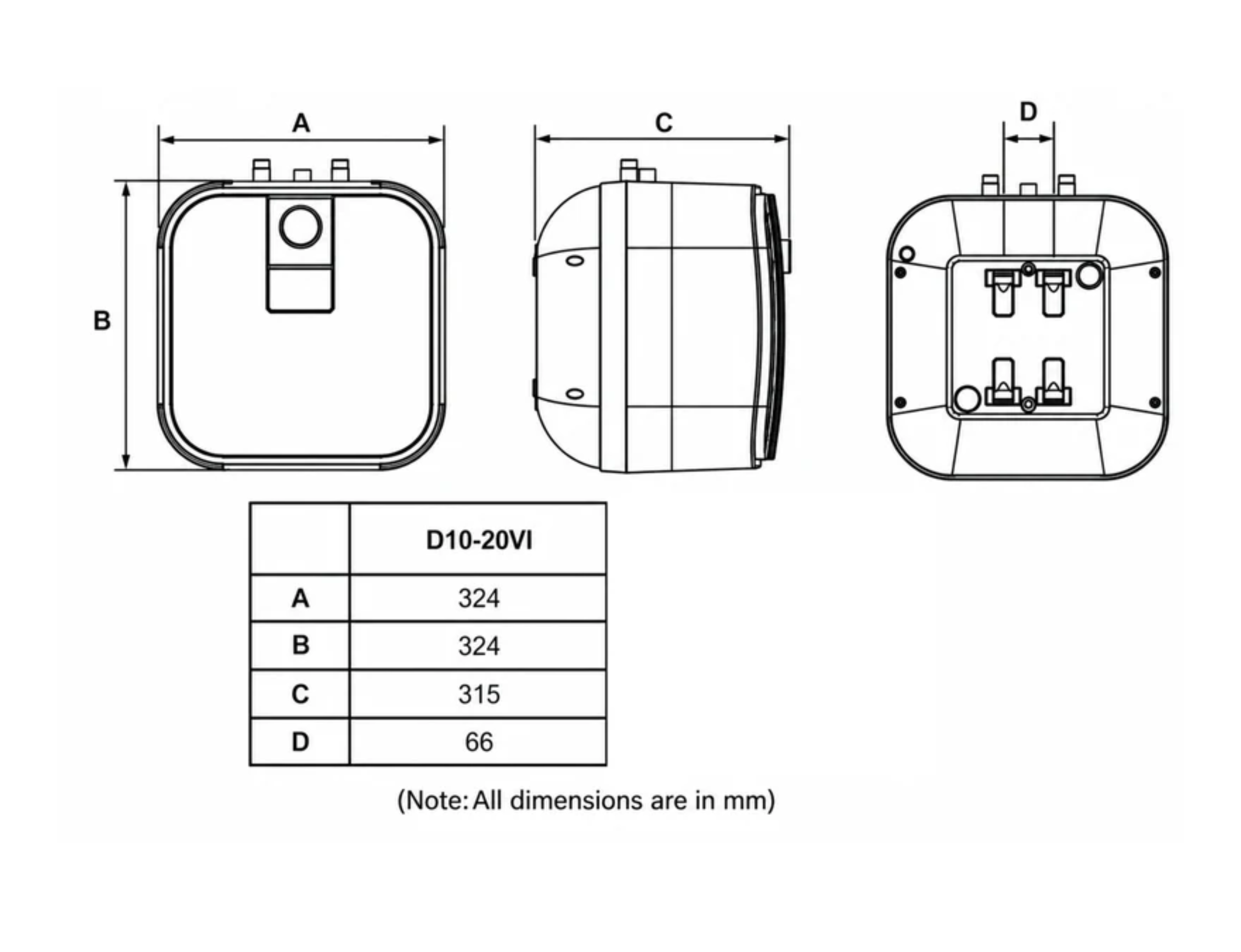 NGROHËS UJI (BOILER) MIDEA - VI