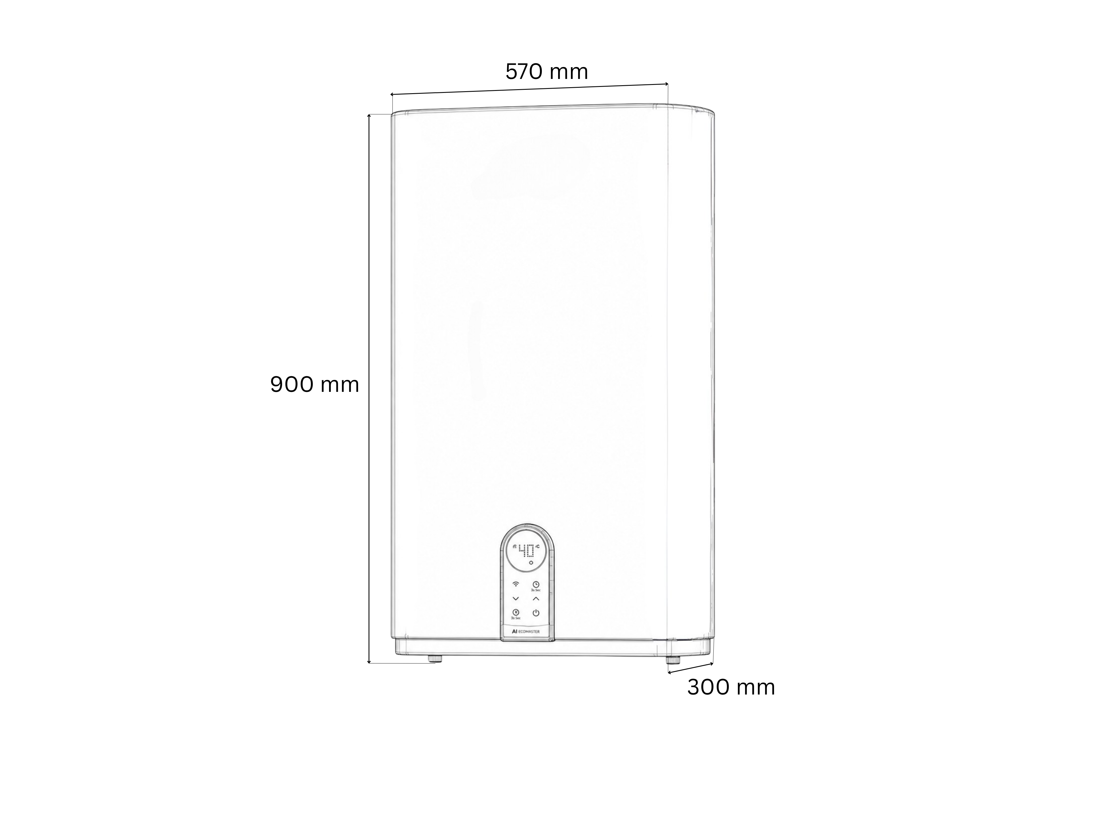 NGROHËS UJI (BOILER) MIDEA - EDR